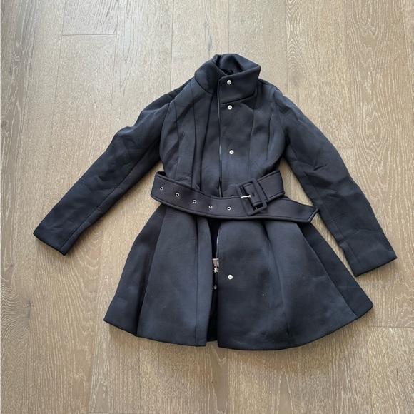 ASOS Petite Jackets & Blazers - ASOS Design belted pea coat